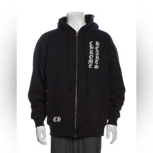 Chrome Hearts Multi Logo Graphic Print Hoodie